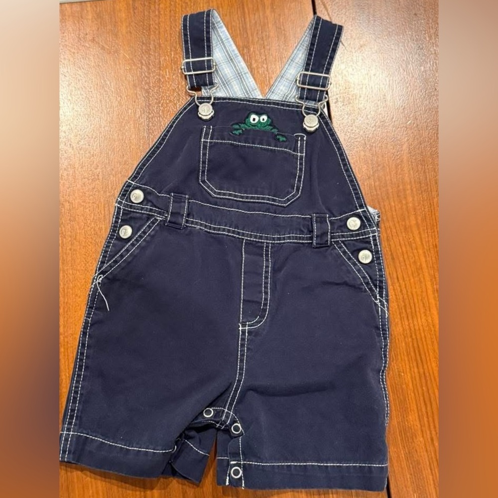 Vintage Gymboree Frog Shortall